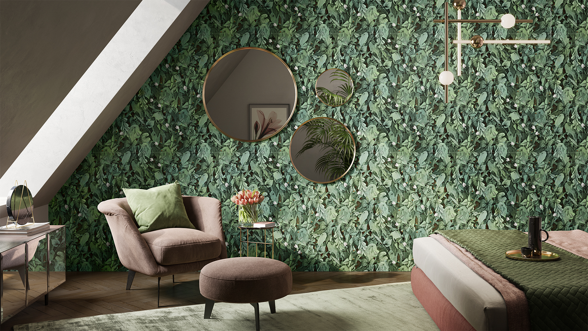 Bloomingville Vase en grès avec pois en relief, décoration murale en Bloomingville Vase en grès avec pois en relief, décoration murale en