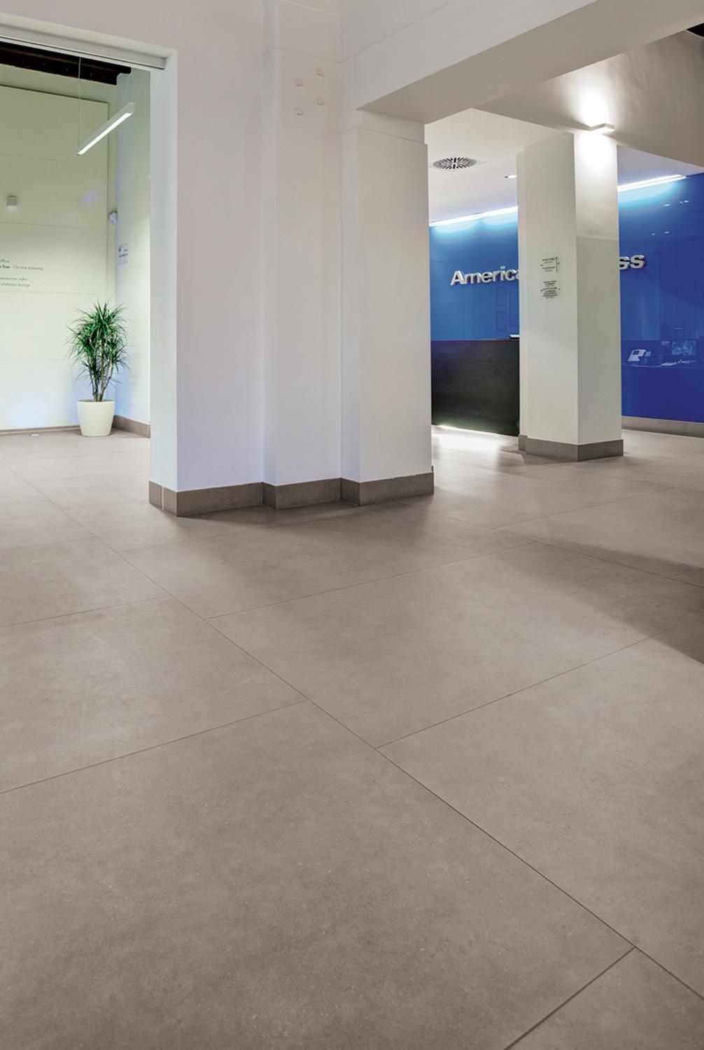 Progetto Filiale American Express in Gres Cotto d'Este